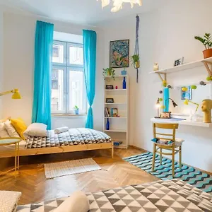 Blue Peace-apartment With Free Parking In Center For 1-6 People , Kraków Polska